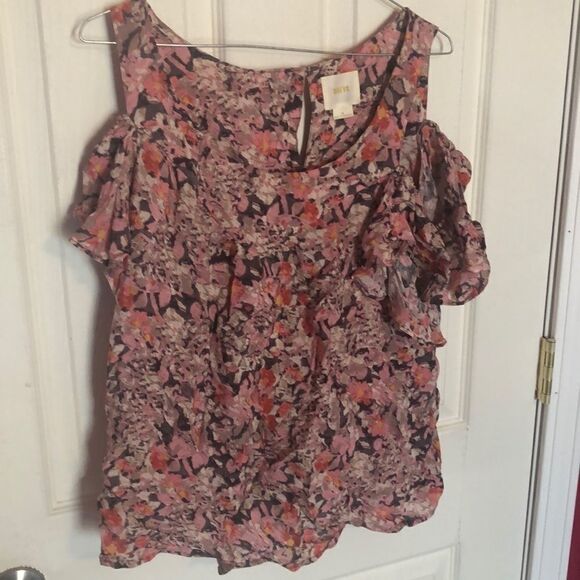 Maeve cold shoulder top sz M - Picture 1 of 7